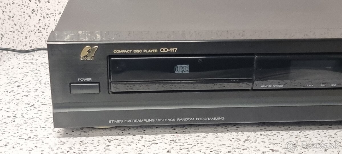 SANSUI CD-117 / COMPACT DISC PLAYER + MANUAL - 4