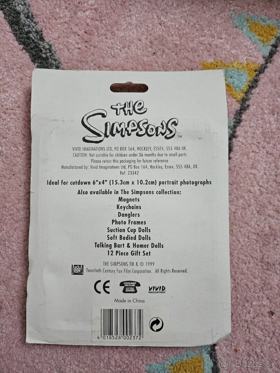 Ladvinka, rám na obrázok Simpsons - 4