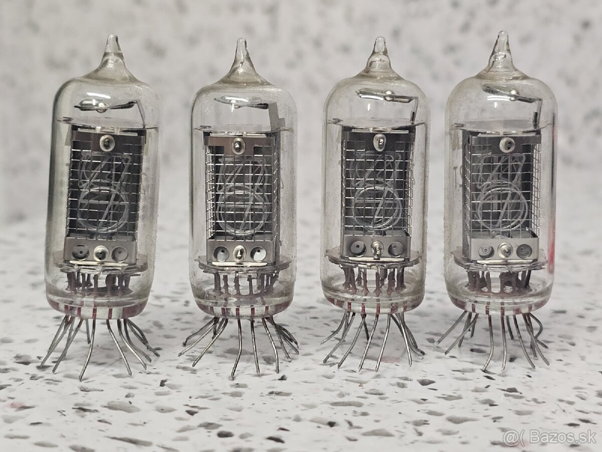 4x ZM1082T / NIXIE DIGITRON / TESLA ZM 1082T - 4