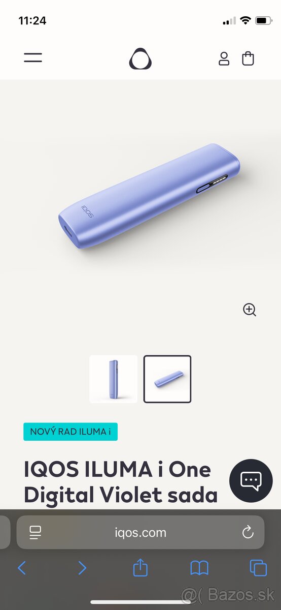 IQÔS ILUMA i One Digital Violet sada - 4