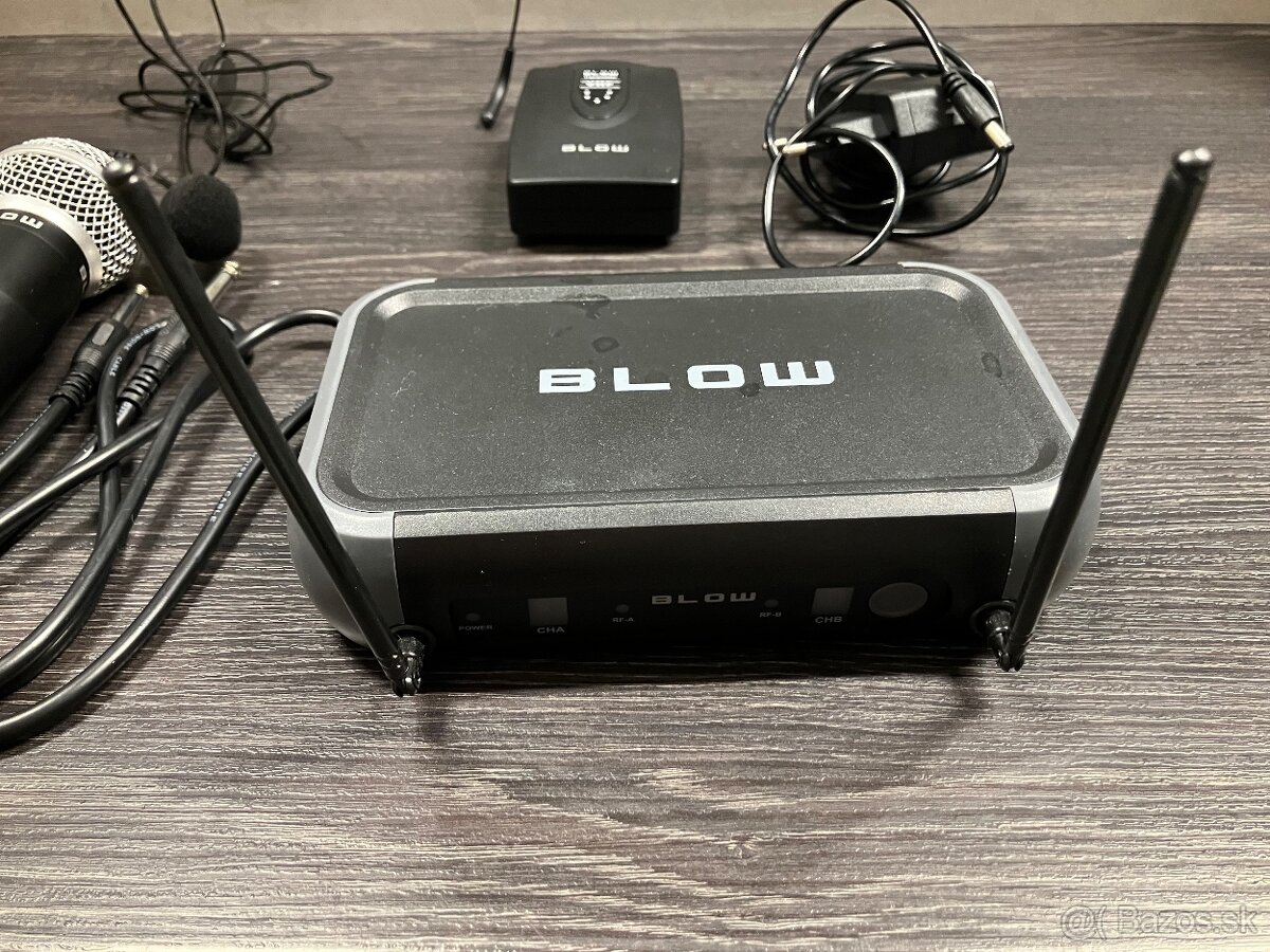 Bezdrôtový mikrofón BLOW - 4