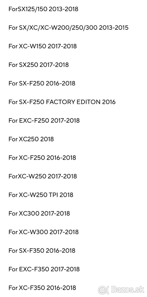 Chladiče KTM EXC SX 2015+ - 4