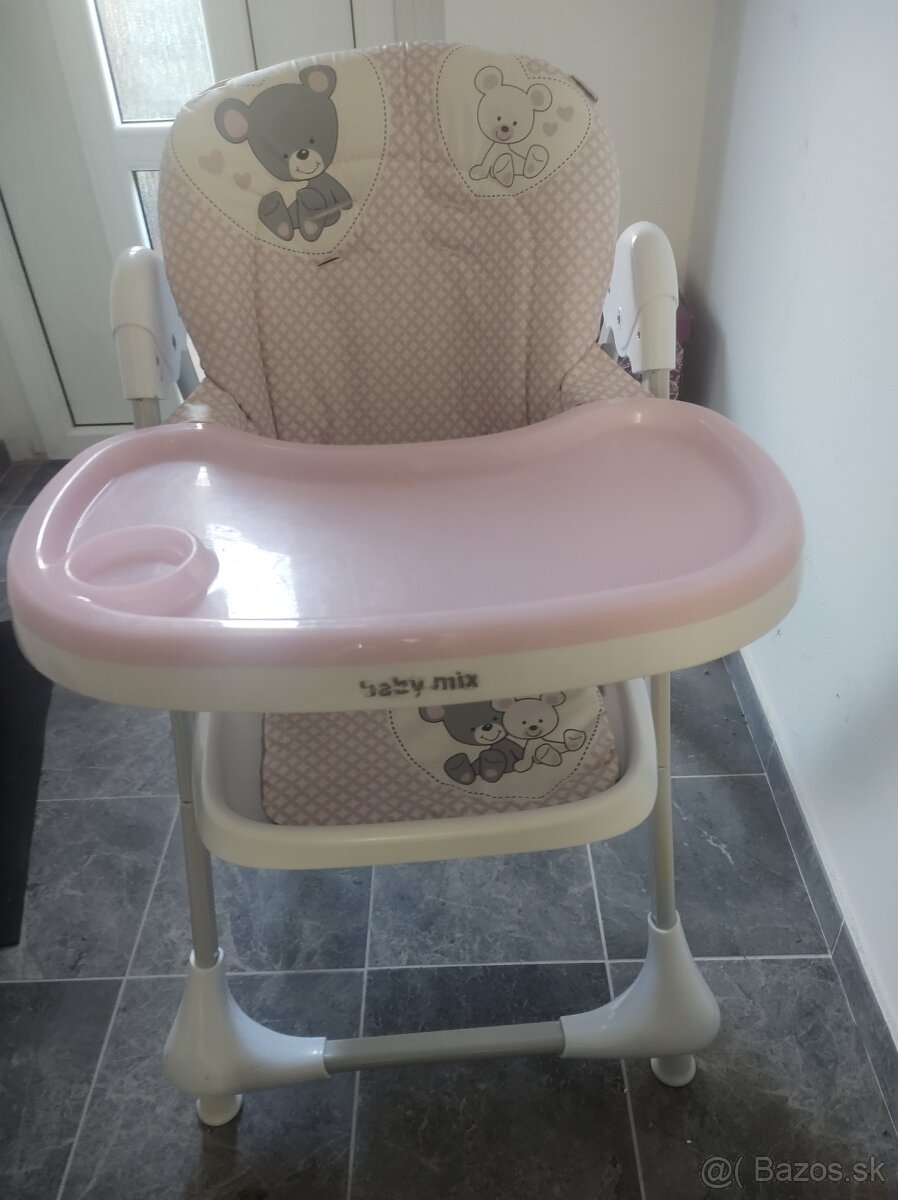Detská jedálenská stolička baby mix - 4