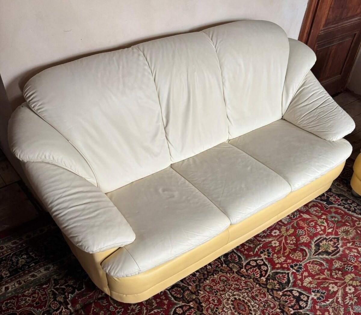 Kožená sedací souprava 3+2+1,5840 - 4