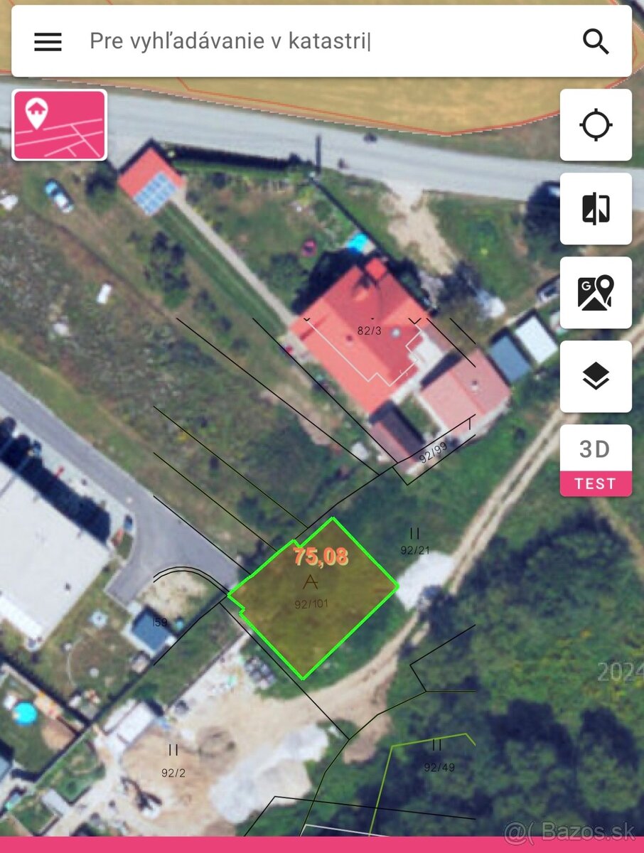 Stavebný pozemok Mojš - 4