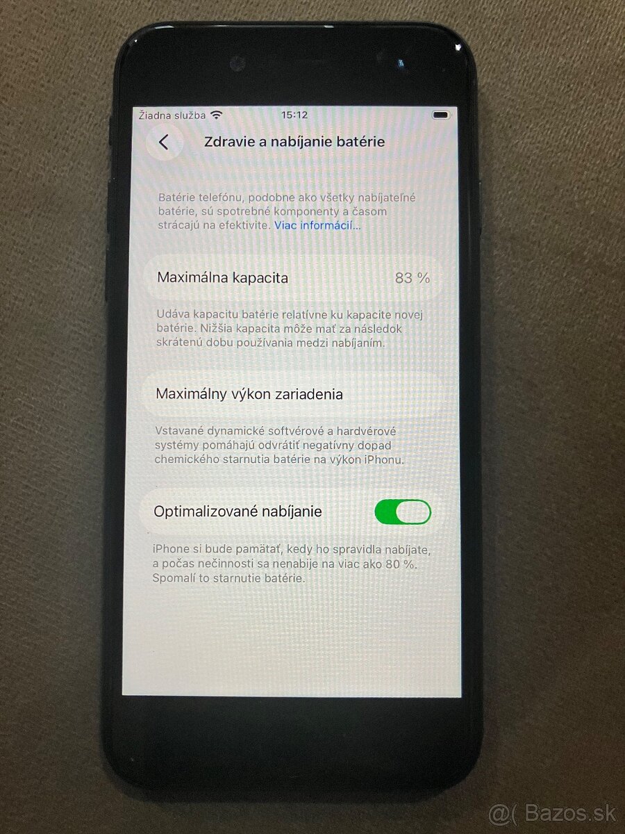 iphone se2022 - 128 GB midnight - 4