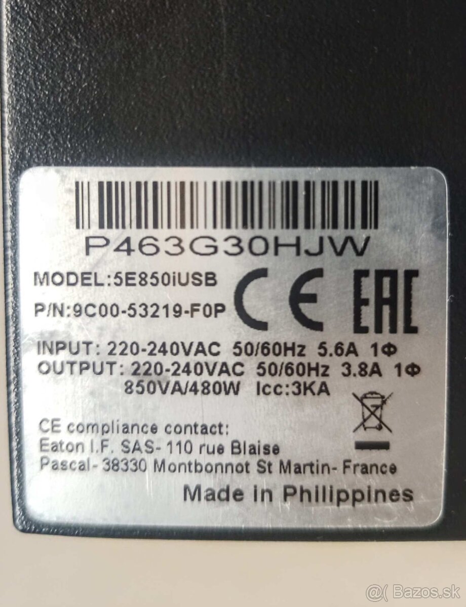 ✔️ UPS 850VA zalozny zdroj s USB - 4