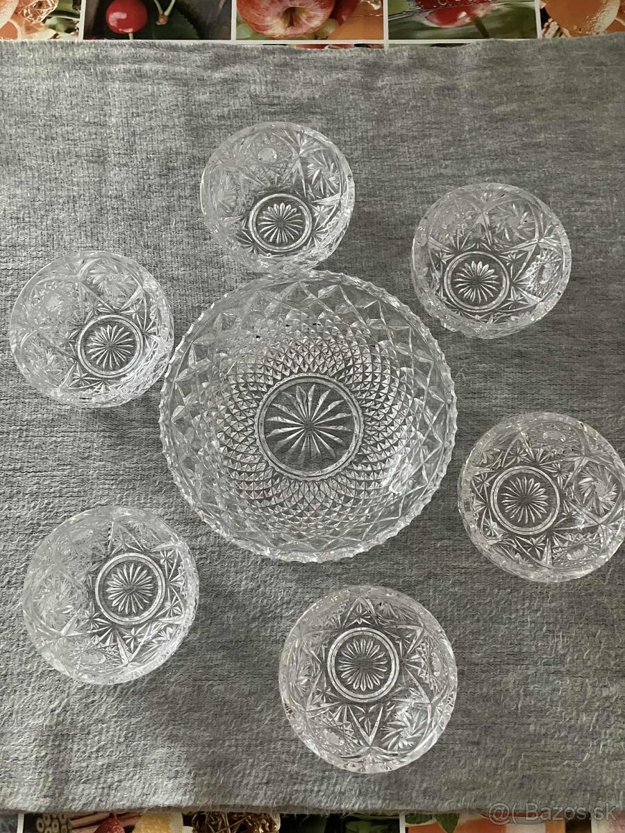 Krištáľové súpravy - 4