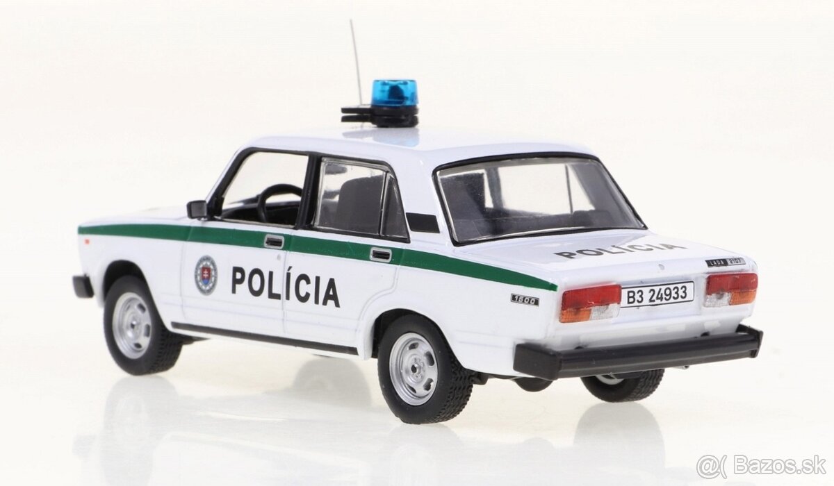 Modely LADA VAZ 2107 Policie 1:43 FOX18 - 4