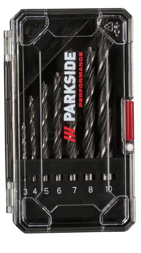 Parkside Performance 3 dielna sada bitov a vrtákov - 4