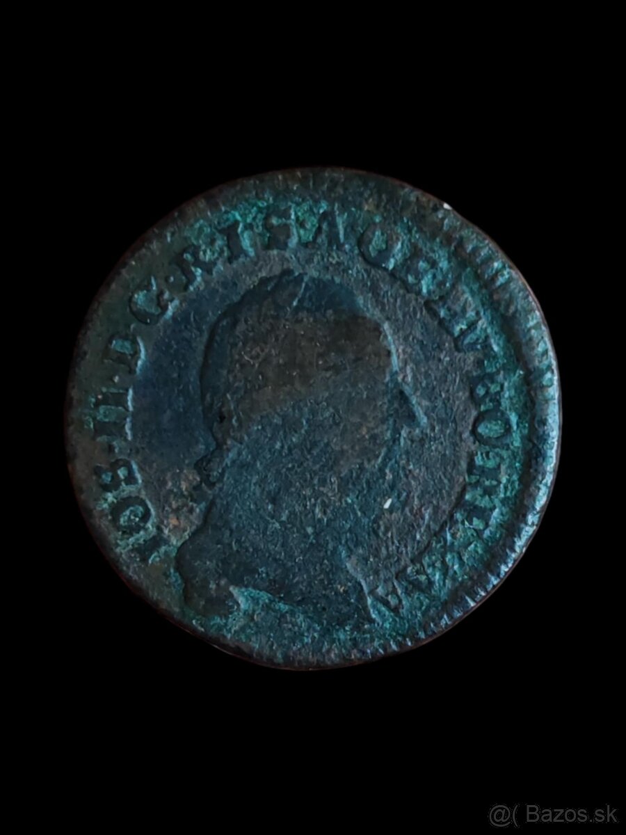 Mince Jozefa II. - striebro i meď - 4