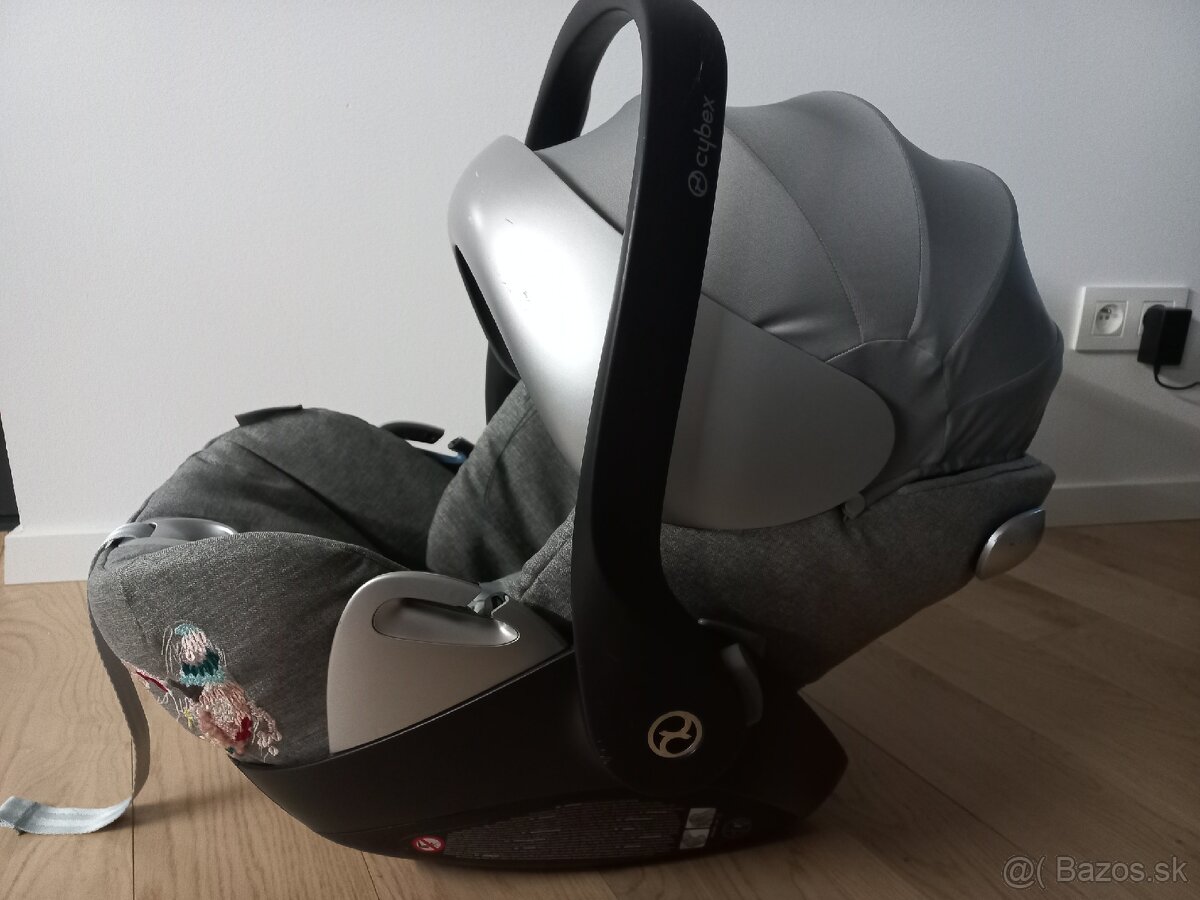 Vajíčko CYBEX Cloud Q KOI 2018 s adaptérmi - 4