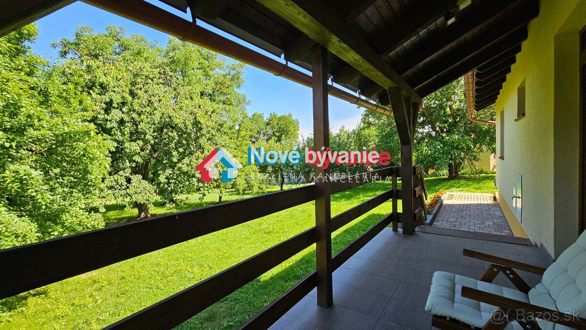 BUNGALOV S KRÁSNOU ZÁHRADOU 2880m2 - EXKLUZÍVNE NA PREDAJ - 4