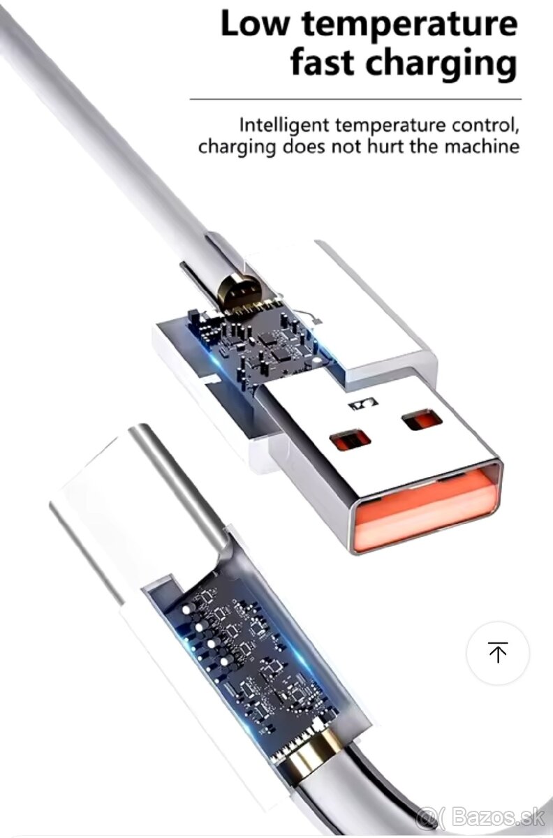 10A USB-C kábel 1M pre 120W nabíjačku Super Fast Charging - 4
