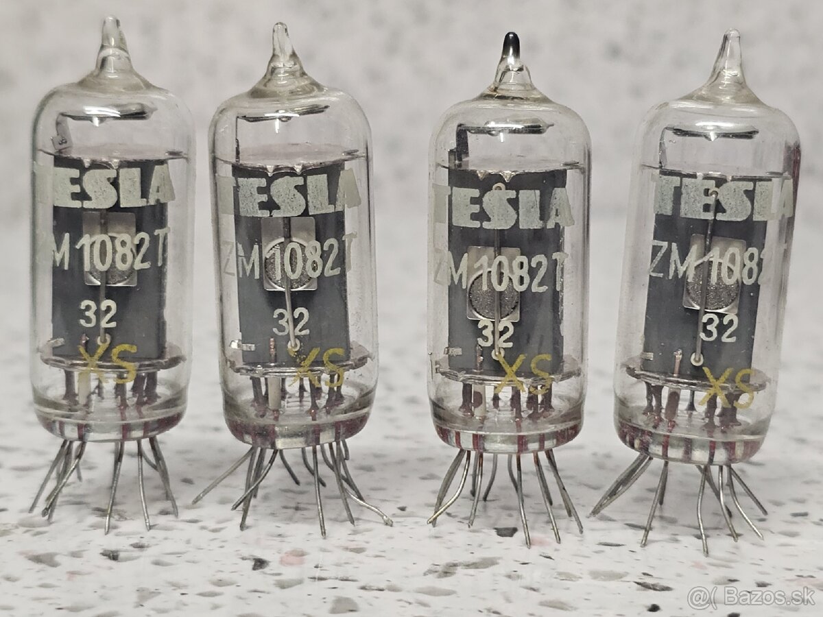 4ks ZM1082T 》NIXIE DIGITRON 》TESLA ZM 1082T - 4