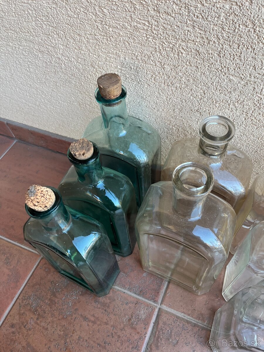 Predám staré lekárnické fľaše - 4