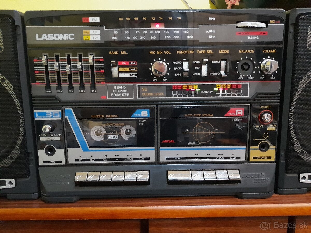 Vintage Lasonic L-30 Boombox - 4