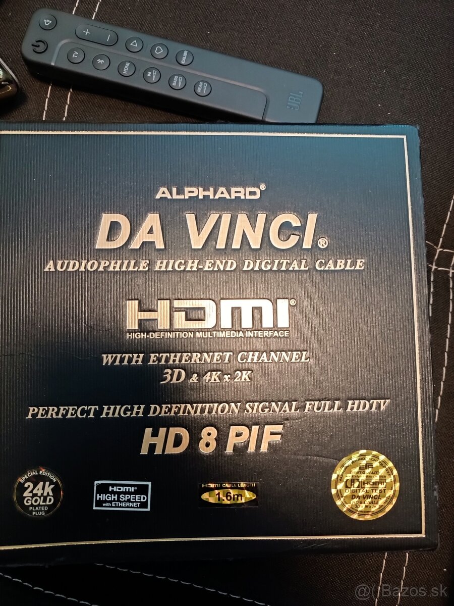 Alphard Da Vinci HDMI , optický kábel - 4