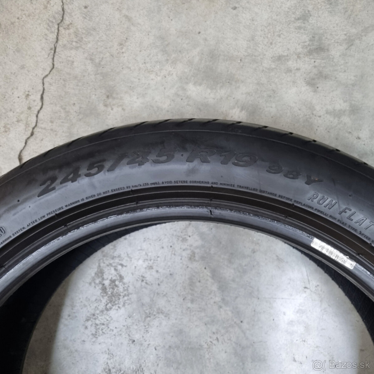 Letné pneumatiky 245/45 R19 PIRELLI RSC - 4
