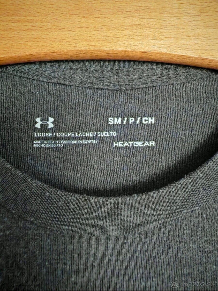 Pánske sivé tričko Under armour - 4