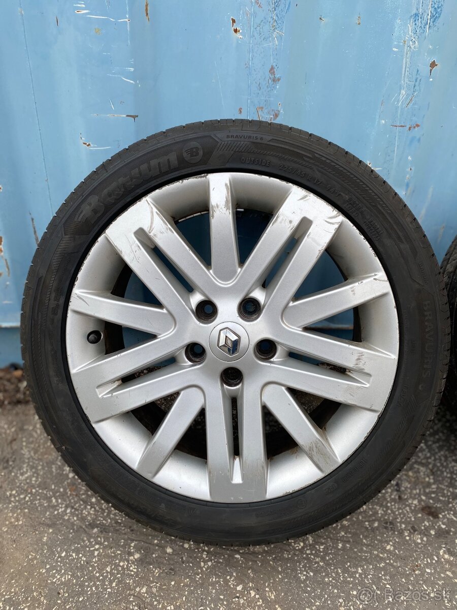 Originál disky 225/45 R17na RenaultLaguna 2 , 2005 - 4