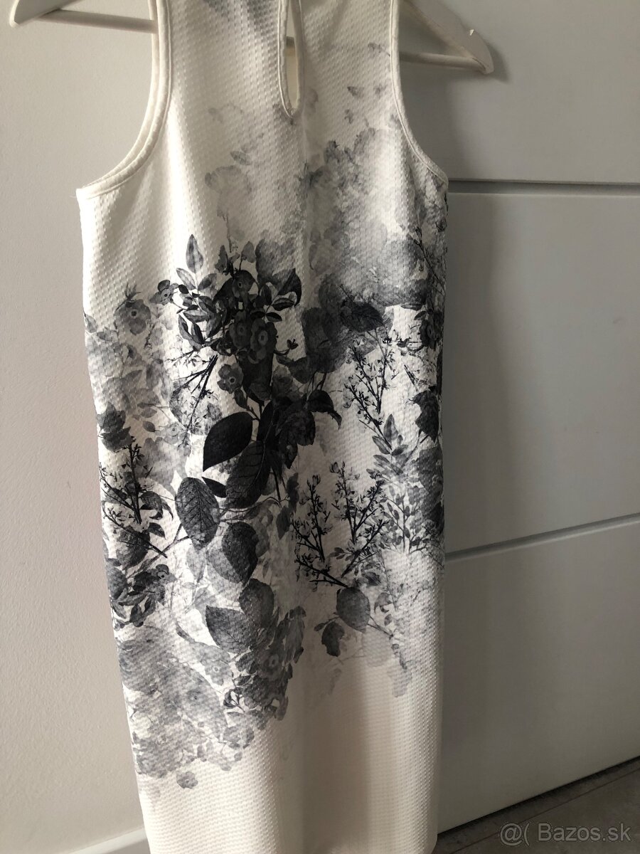 Letne biele saty vel.S - 4