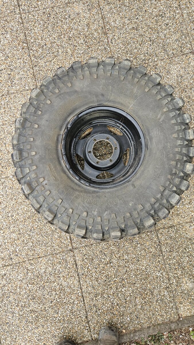 Predám rezervu na offroad 38x12,50-15 LT