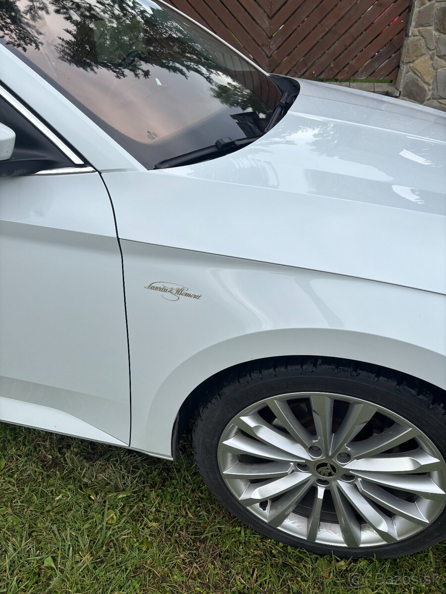 Predám SUPERB 3, 2,0TDI, 140KW, L&K 134t km - 4