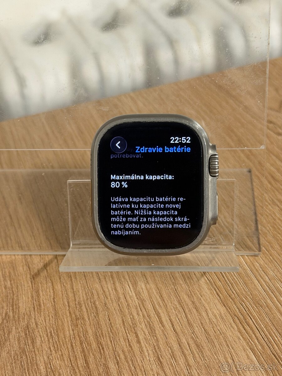Dobrý deň Ponúkam na predaj Apple Watch ultra 49mm Stav 8/10 - 4