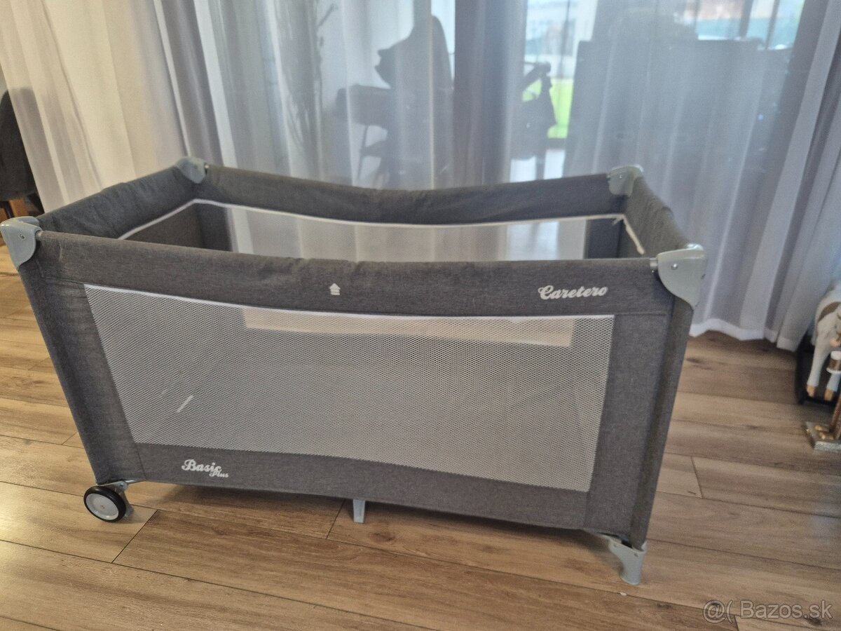 Cestovna postieľka aj s matracom 120x60 - 4