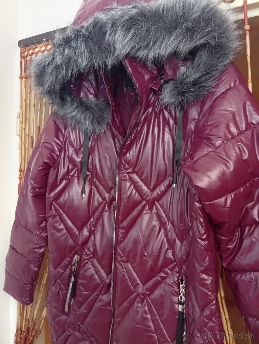 Nádherná dámska zimná bunda.plus parfém zadarmo - 4