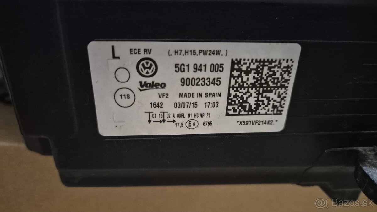 Predné svetlá VW Golf 7 - 4