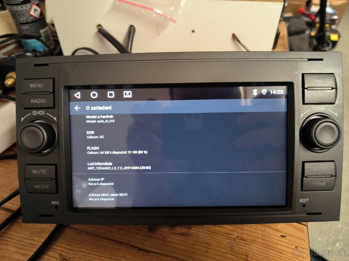 Android Radio Ford 4GB/64GB 2DIN GPS Carplay / Android Auto - 4