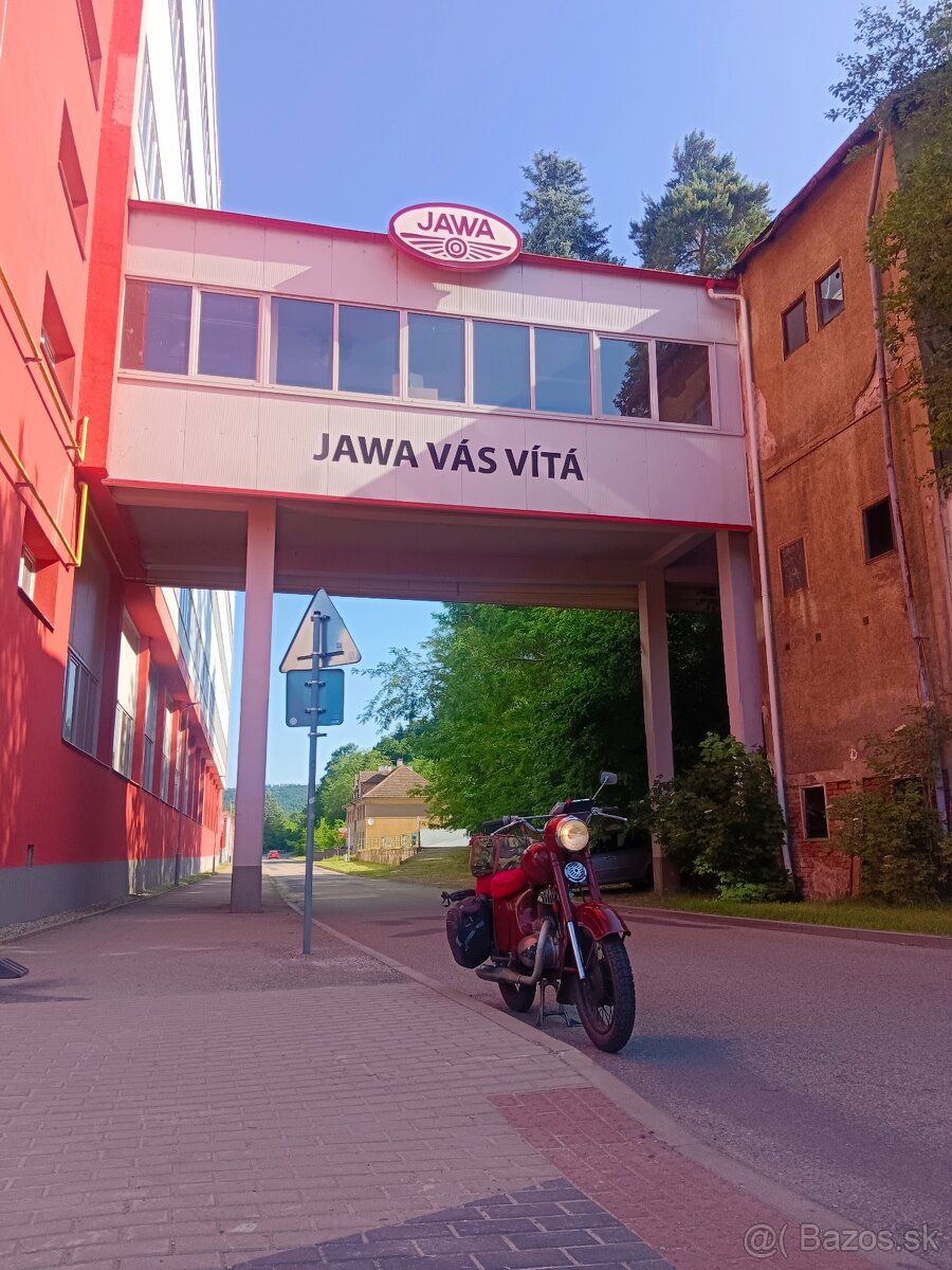 Jawa 250 353 kývačka - 4