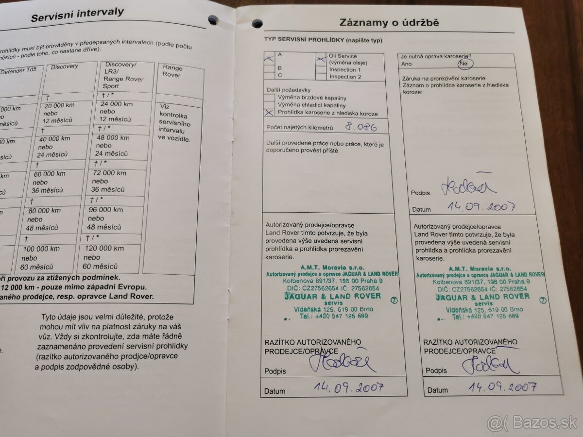 Prodám motor Land Rover Range Rover Sport 2.7 TDV6 - 4