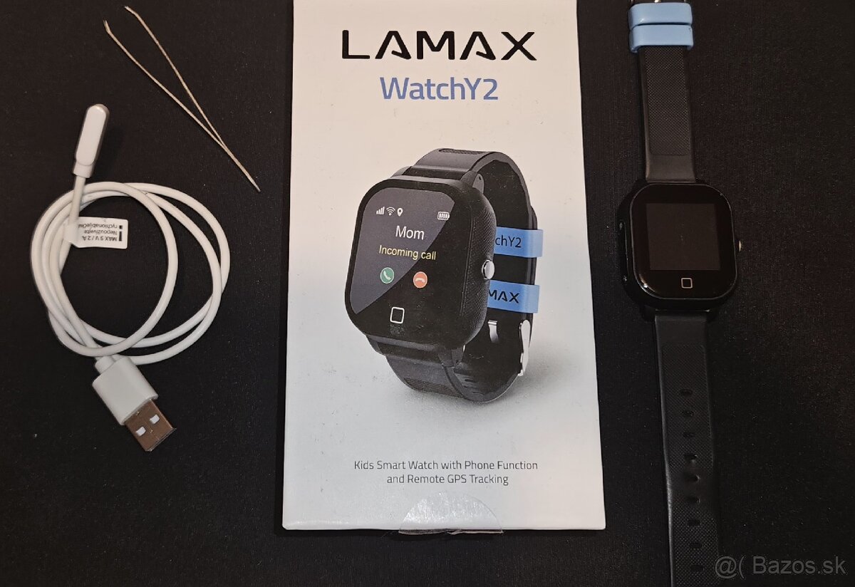 Detské hodinky Lamax Watch Y2 čierne - 4