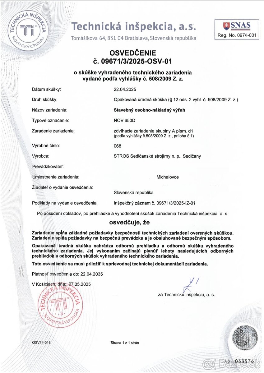 Stavebný výťah. - 4