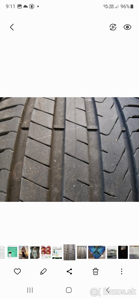 Hliníkové disky + pneu originál Audi A5 - 4