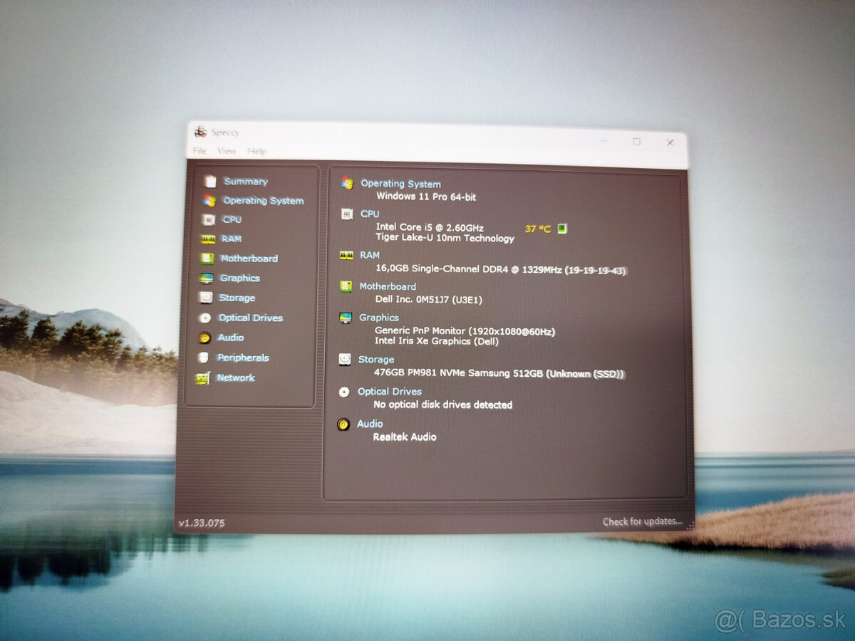 notebook Dell 5420 - Core i5-1145G7, 16GB, 512GB, Windows 11 - 4