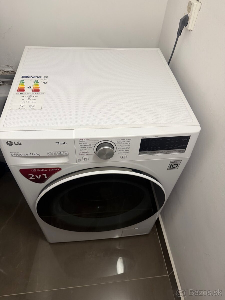 LG práčka so sušičkou - 4
