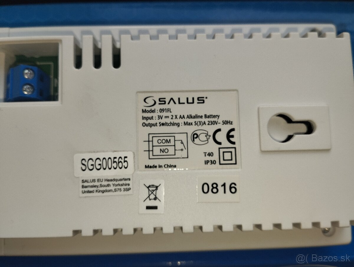 Programovateľný termostat Salus 091FL - 4