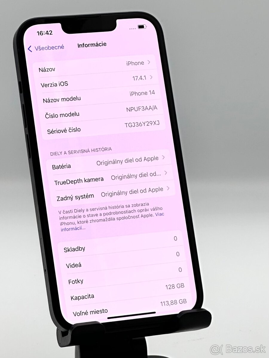 eShop Hellou / iPhone 14 128 GB Midnight / AKO NOVÝ - 4