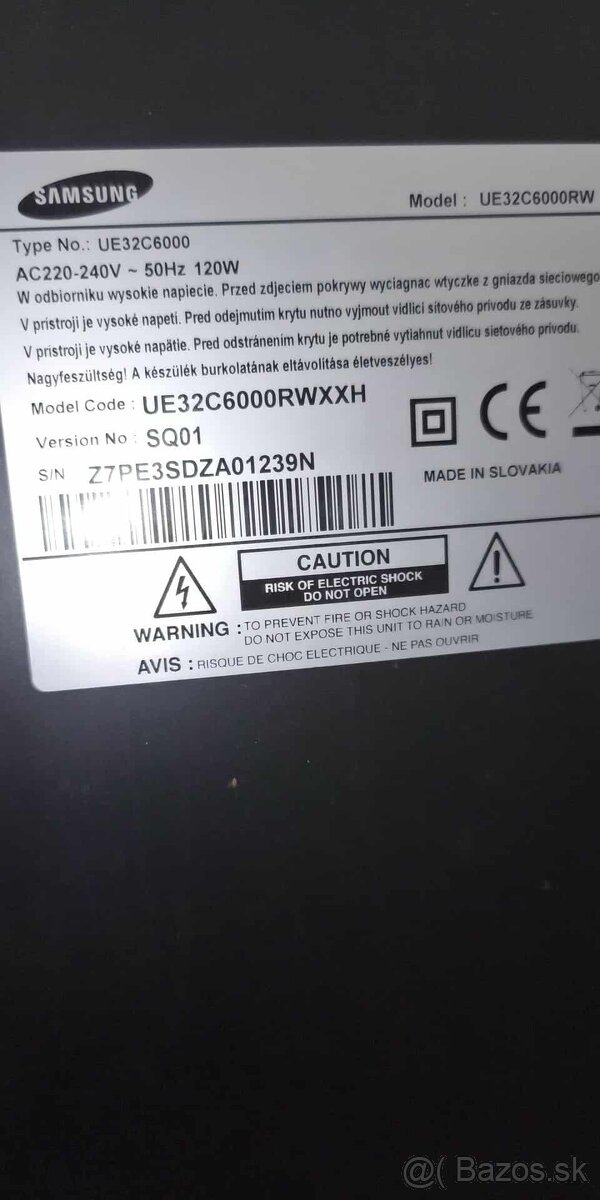 Predám televízor Samsung - 4