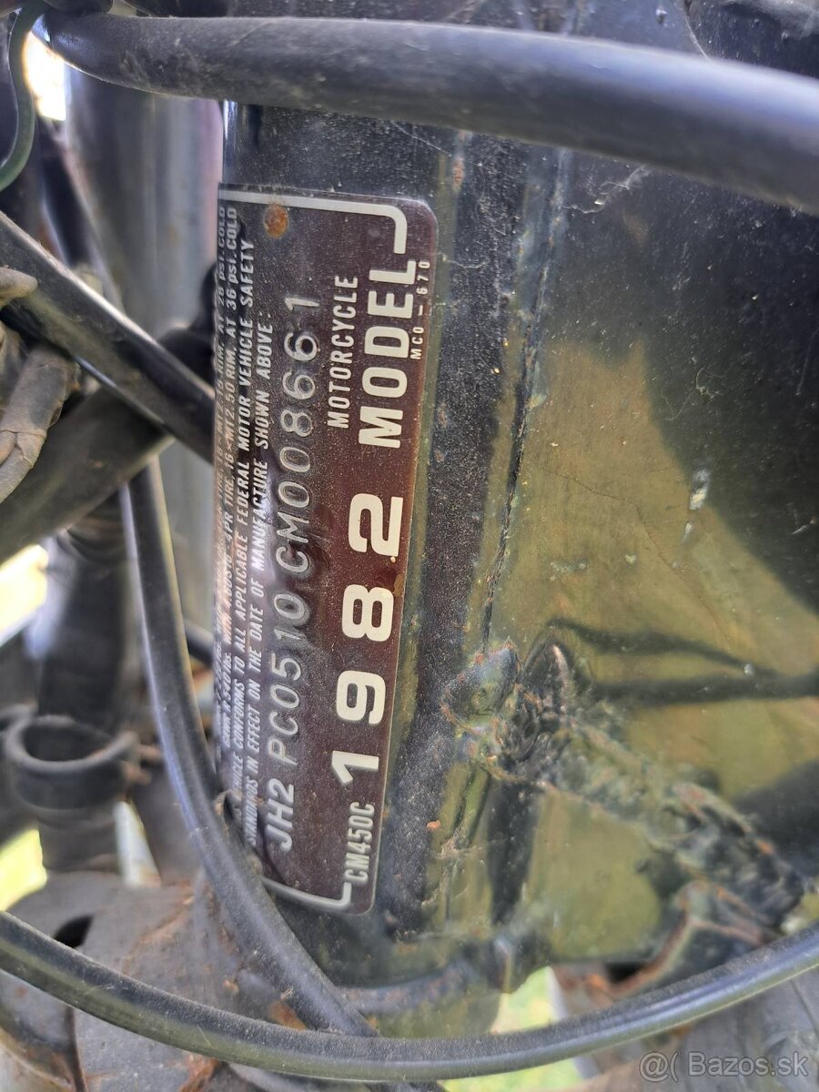 honda CM 450 C 1982 - 4