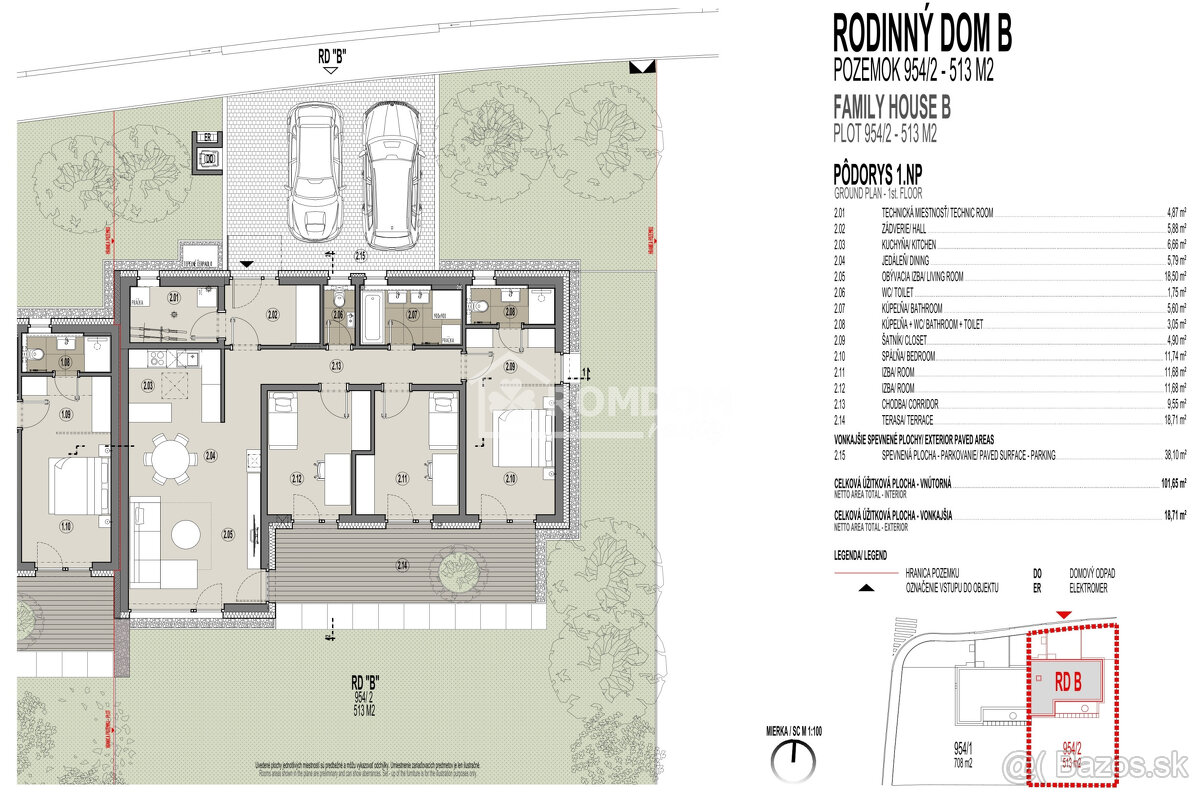 Rezervované, rodinný dom, bungalov B, Martin - Priekopa - 4