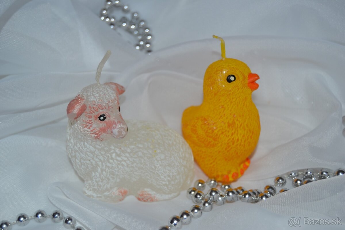 Hand made sviečky rôzne druhy a veľkosti - 4