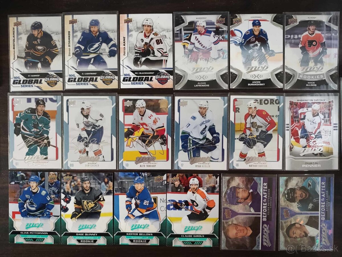 Predám kartičky NHL novšie ročníky (MVP,UD series) - 4