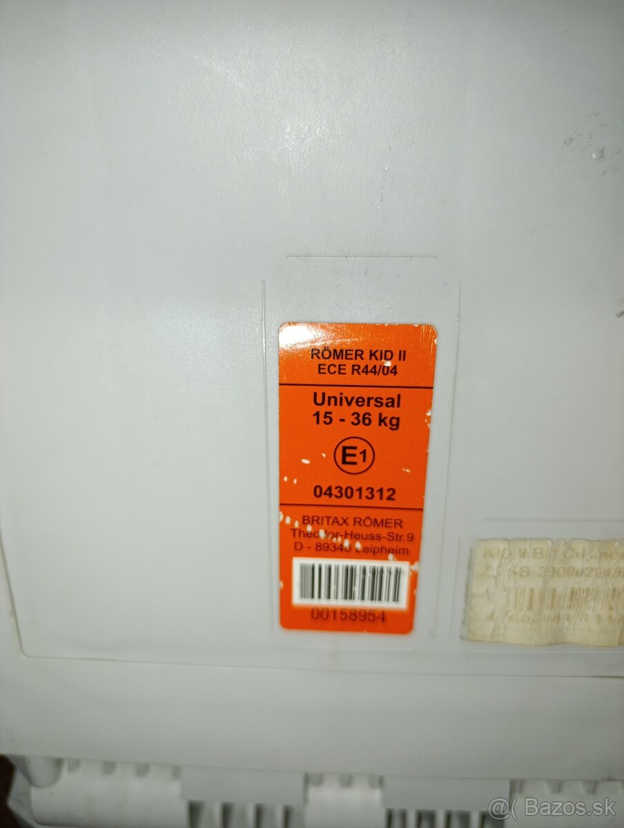 Autosedačka Britax Römer 15-36kg. - 4