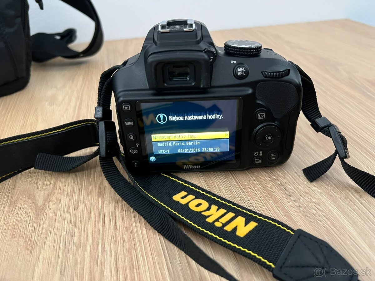 Predám zrkadlovku Nikon D3400 - 4