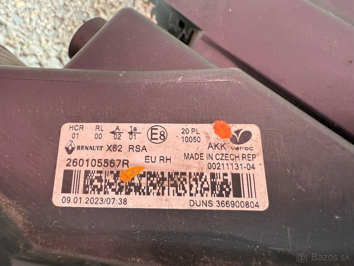 2 KS Renault Master III 260607867R, 260105567R - 4